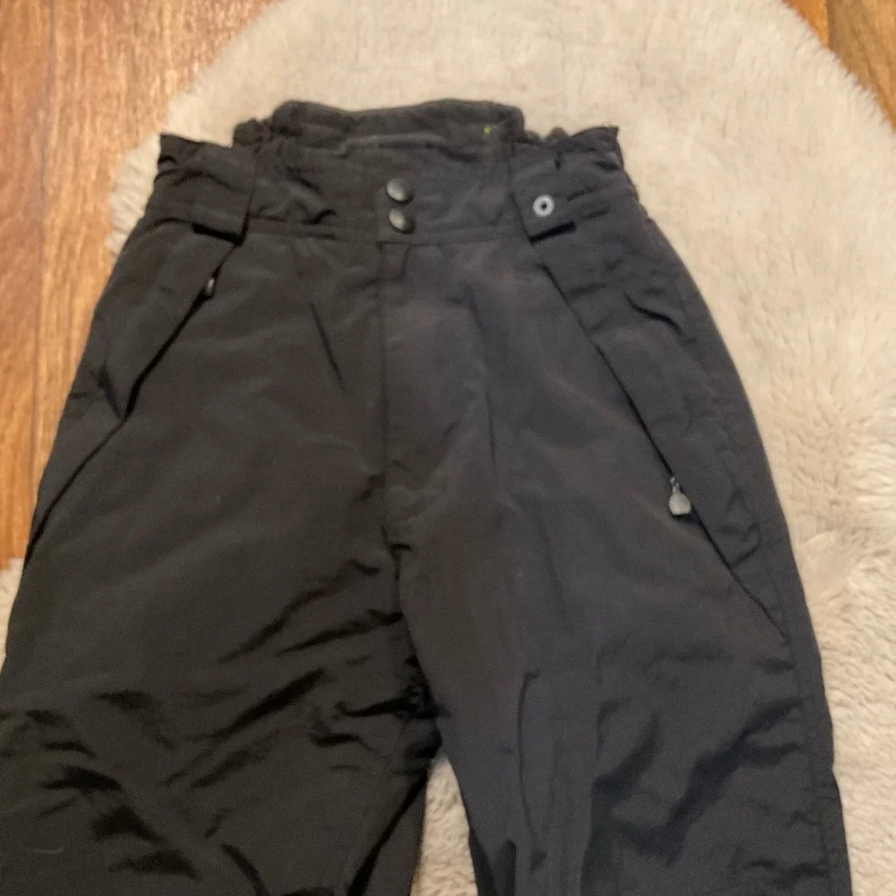 Polar Edge Dominator Snow Pants Size Small Black Kids Insulated Winter Ski Snowb